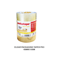 Packing Tape Clear 6pcs 48mm X 66m