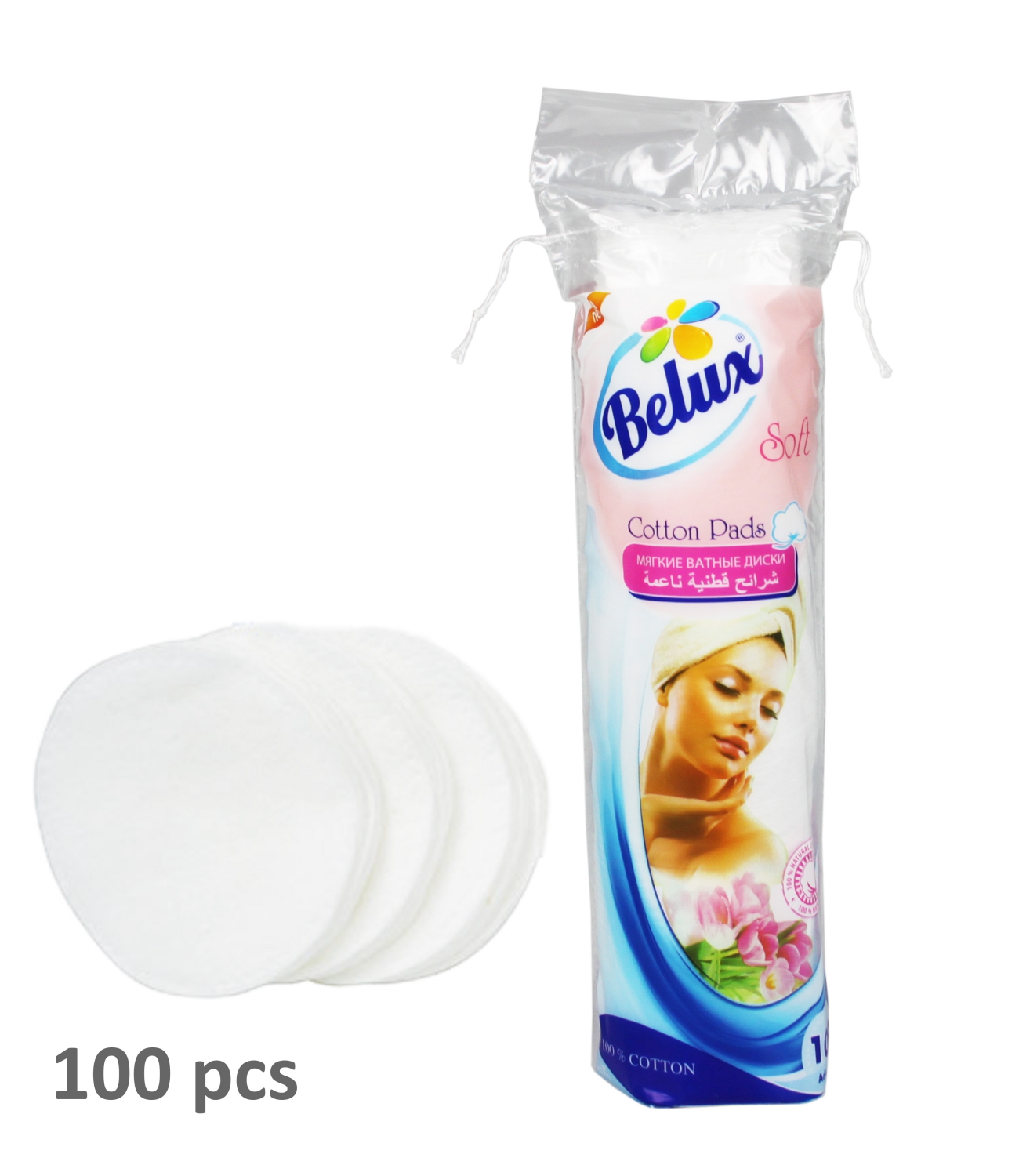 Cotton Pads Belux 100pcs