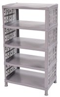 Shoe Rack 5 Tier Edged 48x385x82cm