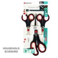 Household Scissors 3pk Set