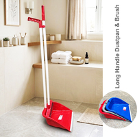 Long Handle Dust Pan And Brush