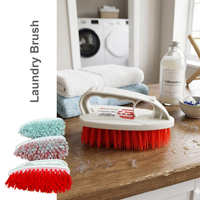 Laundry Brush Plastic Handle