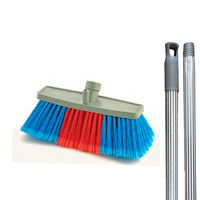 Broom Brush With Hose Connector  Multicolour