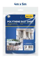 Polythene Dust Sheet 4mx5m