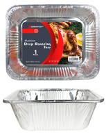 Alu. Deep Oven Tray Pk1  326x265x100mm