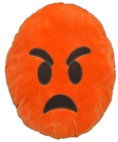 Pillow Angry Emoji 32cm Comfortable