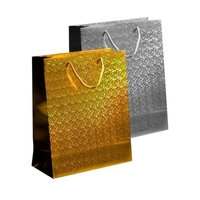 Holographic Bag Extra Large, Gold & Silver