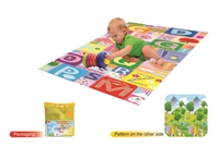 Playmat 90x90cm Folding Double Sided 